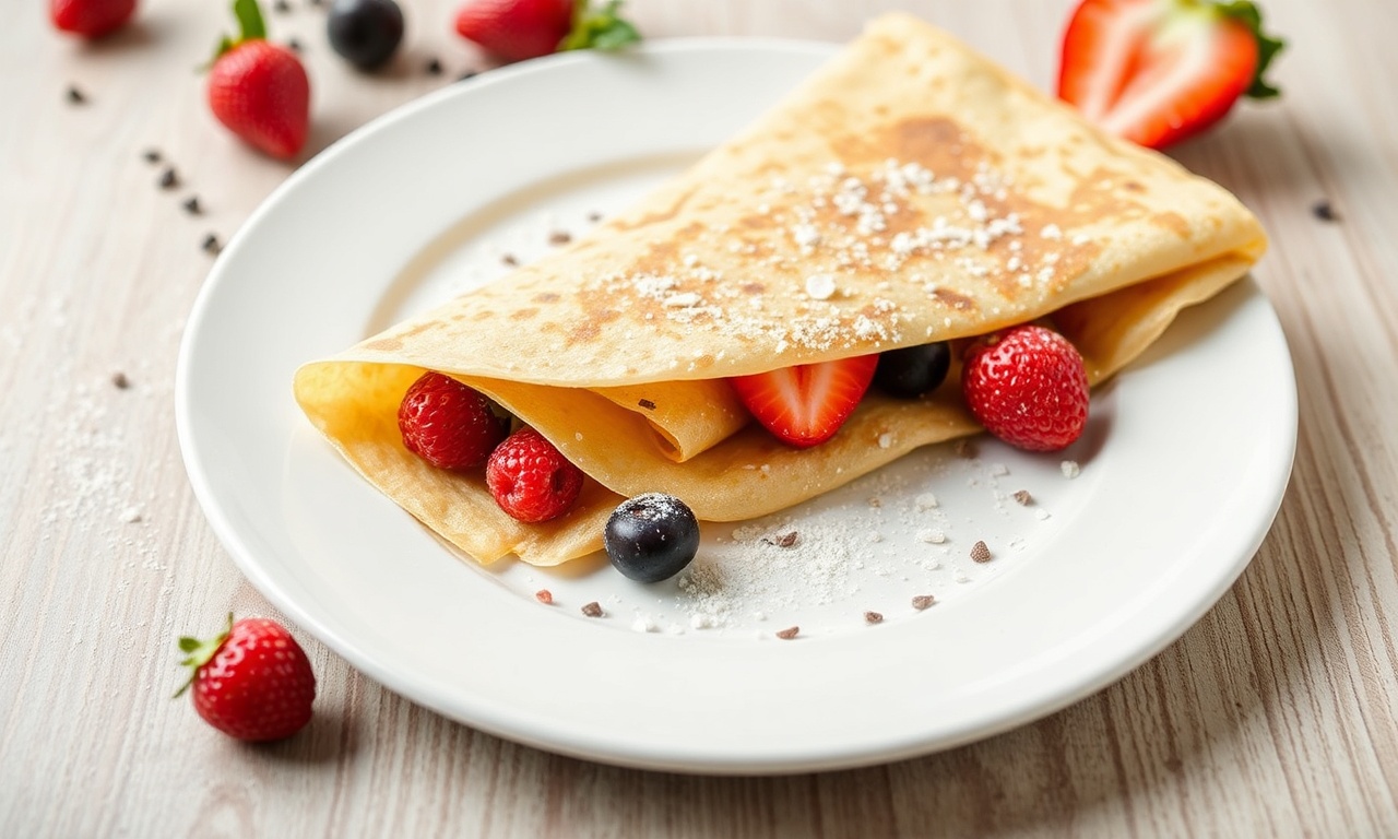Delicious gluten-free crepes recipe: a wholesome, traditional twist.