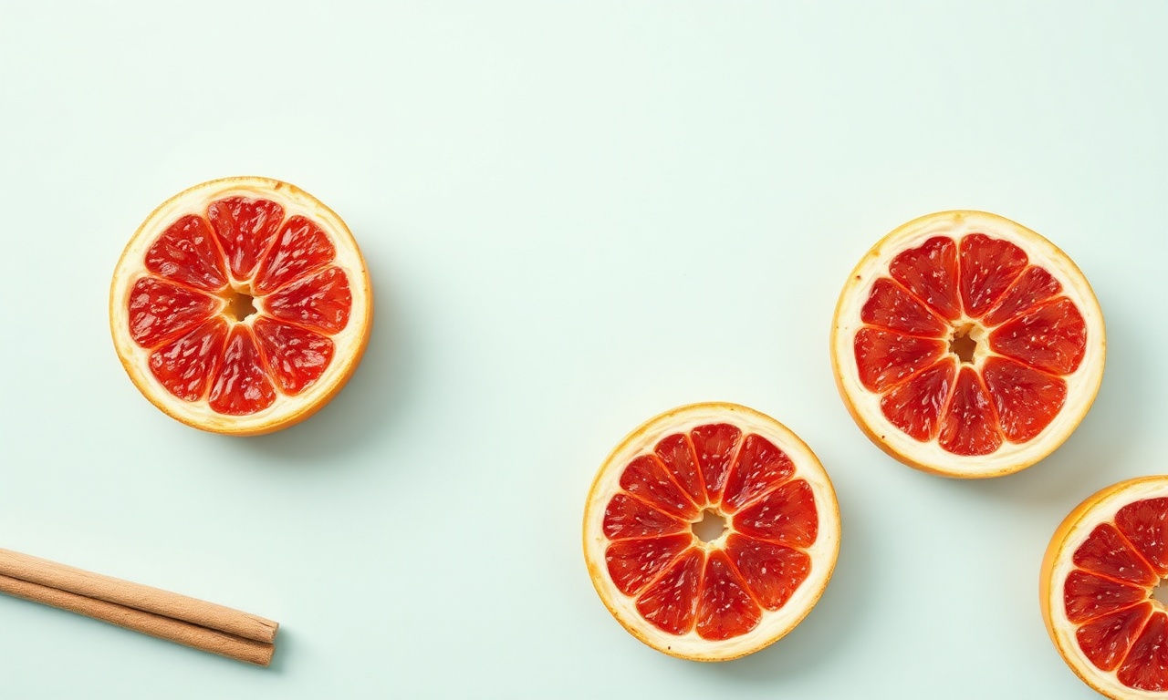 Broiled grapefruit with cinnamon: zesty, sweet, and a warm delight.