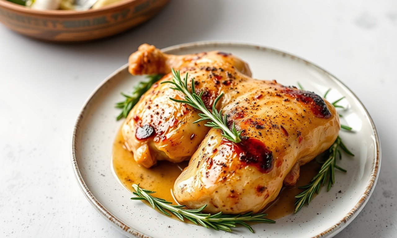 Aromatic rosemary chicken recipe: juicy, flavorful perfection.