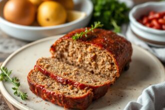 Meatloaf Magic: Savory, soul-warming family classic recipe.