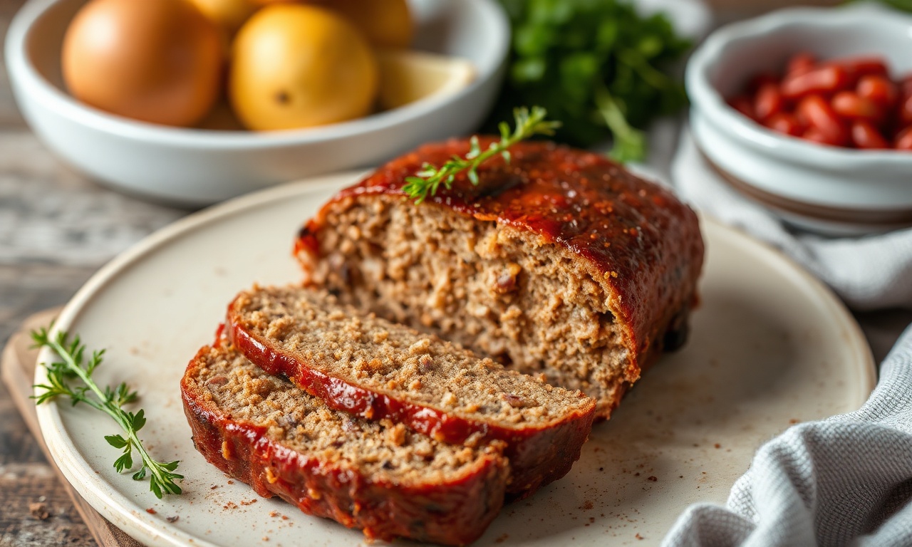 Meatloaf Magic: Savory, soul-warming family classic recipe.