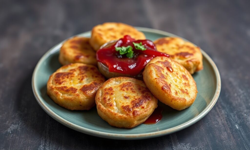 Llapingachos Uncovered: Delicious Ecuadorian potato patties, a culinary delight.