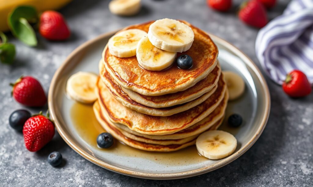 Easy 3-ingredient banana pancakes for a quick, wholesome breakfast.