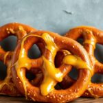 Crunchy honey mustard pretzels: irresistible delight and joy.