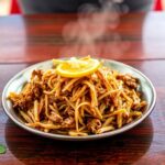 Crispy Vaca Frita, delicious Cuban shredded beef delight.