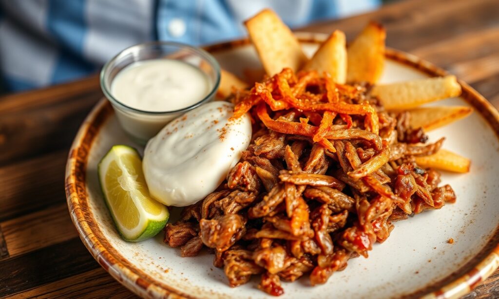 Crispy Vaca Frita: Cuba's flavorful shredded beef delight.