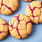 Vibrant ube crinkle cookies, a delicious twist on a classic.