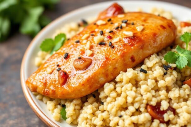 Healthy Quinoa Chicken meal for energy and vibrancy.