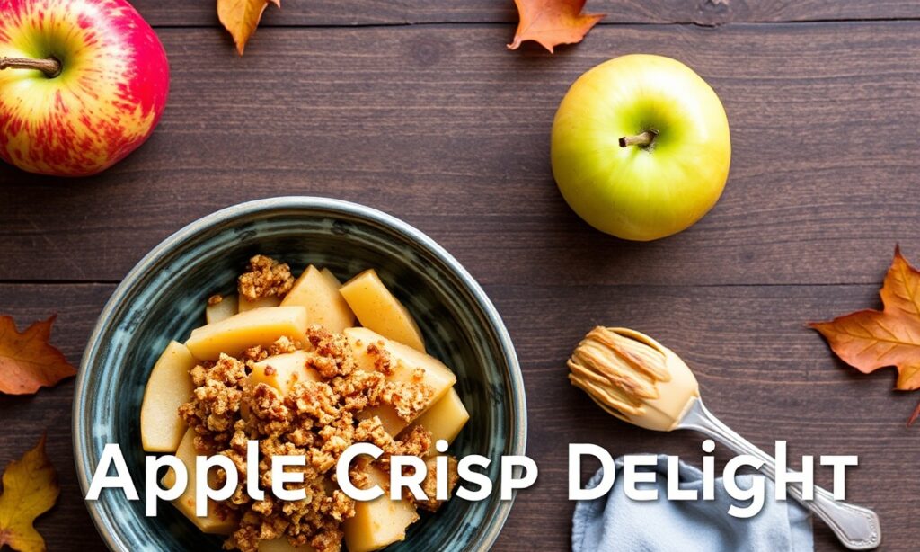 Cozy up with a delicious gluten-free slow cooker apple crisp.
