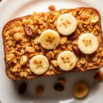 Banana bread granola, a delicious twist on classic crunch.