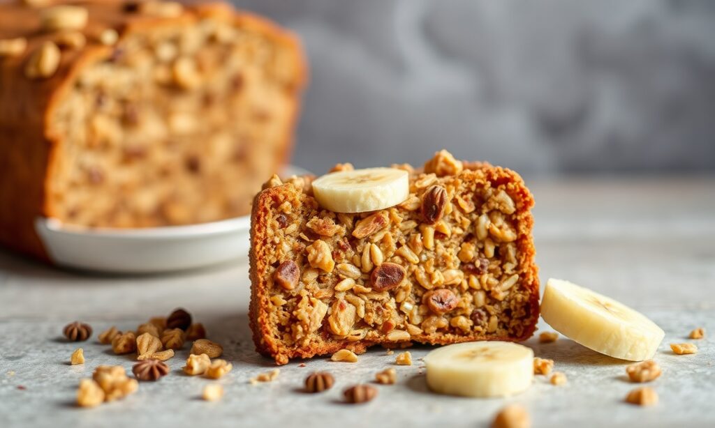 Banana bread granola: a delicious twist on classic crunch.