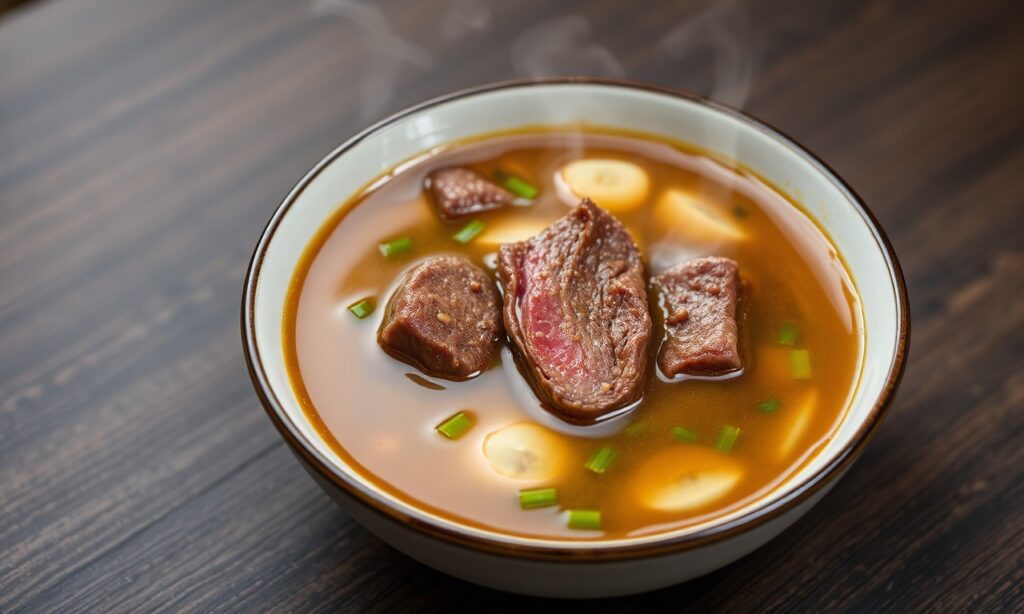 Hearty Galbitang: Korean beef soup, comforting and nourishing secrets.
