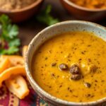 West African egusi soup: vibrant, nourishing vegan delight.