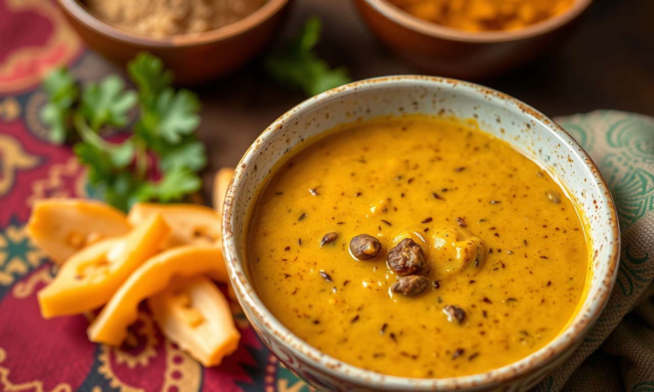 West African egusi soup: vibrant, nourishing vegan delight.