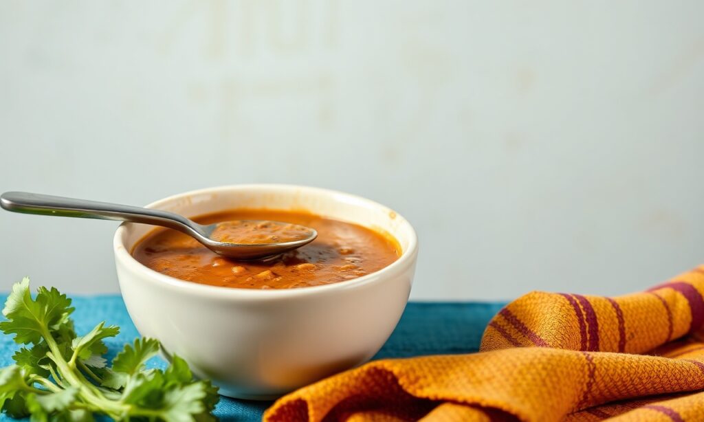West African egusi soup: vibrant, nourishing vegan delight.