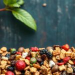 Power-packed plant-based trail mix, nature's energizing super snack.