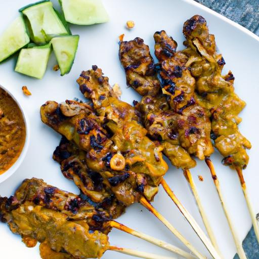 Savory Satay Skewers: Mastering Peanut Sauce Perfection