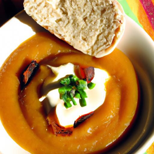 Golden Comfort: The Magic of Roasted Sweet Potato Soup