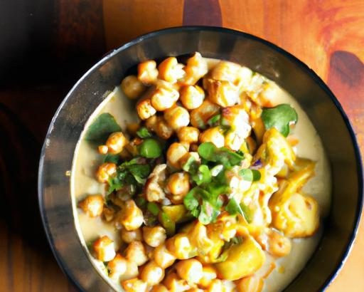 Creamy Coconut Curry Chickpeas: A Flavorful Vegetarian Delight
