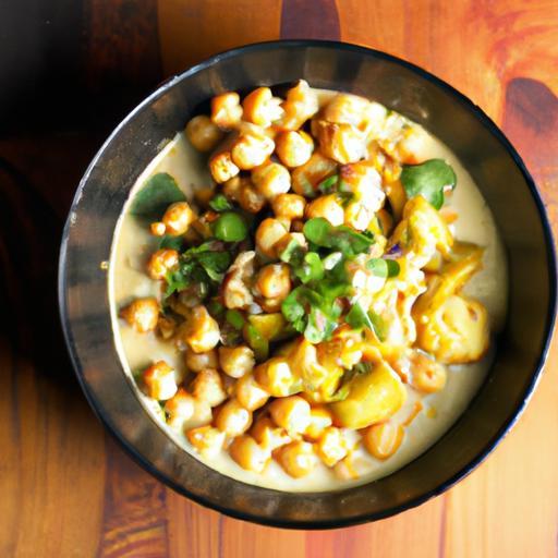 Creamy Coconut Curry Chickpeas: A Flavorful Vegetarian Delight