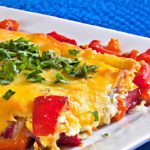 Sun-Kissed Mediterranean Veggie & Feta Frittata Delight