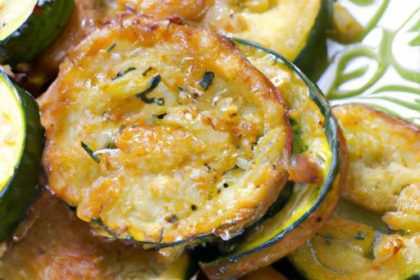 Crispy Baked Parmesan Zucchini Rounds: A Savory Snack Delight