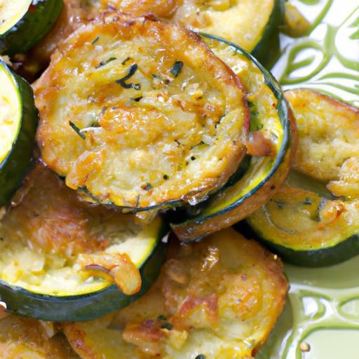 Crispy Baked Parmesan Zucchini Rounds: A Savory Snack Delight