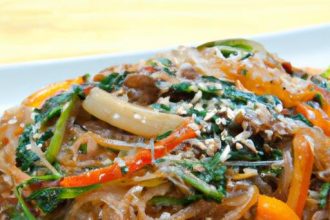 Japchae Unveiled: The Art of Korean Stir-Fried Glass Noodles