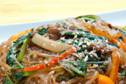 Japchae Unveiled: The Art of Korean Stir-Fried Glass Noodles
