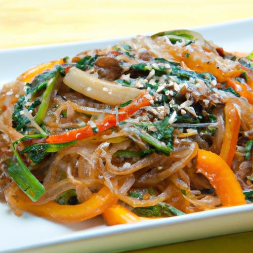 Japchae Unveiled: The Art of Korean Stir-Fried Glass Noodles