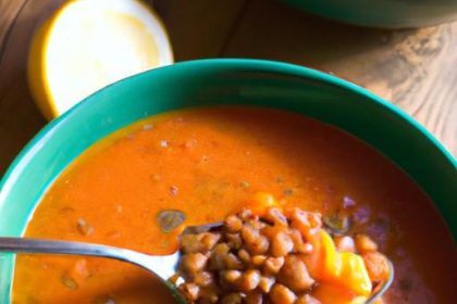Hearty Red Lentil and Carrot Soup: A Nutritious Delight