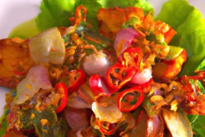 Sambal Matah Meets Crispy Fried Tempeh: A Balinese Delight