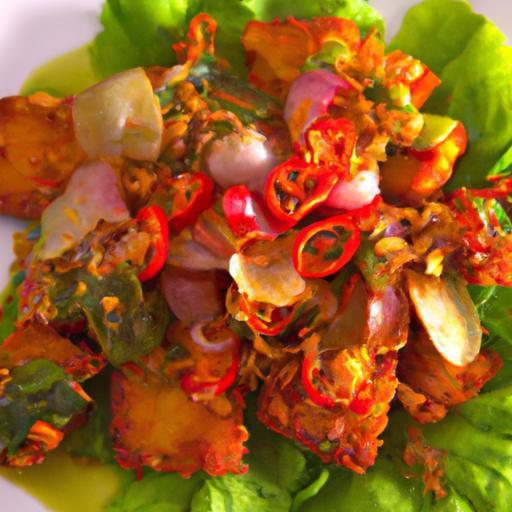 Sambal Matah Meets Crispy Fried Tempeh: A Balinese Delight