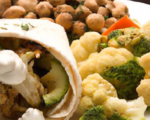 Wrap Up Flavor: Shawarma-Spiced Cauliflower Delights