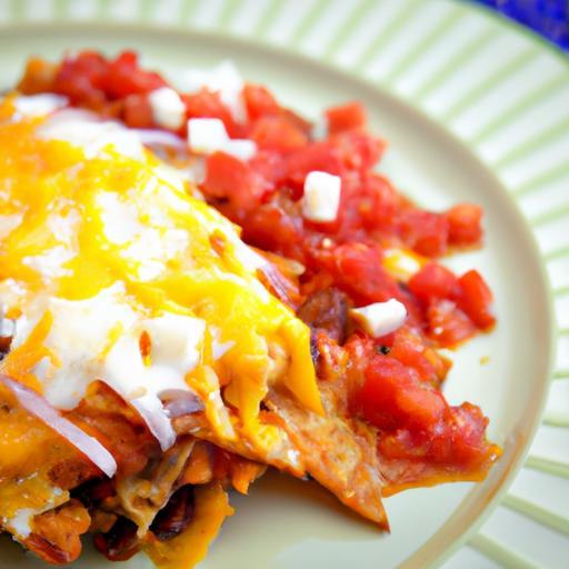 Chilaquiles Delight: Salsa and Cheese Made Perfect