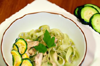 Cozy Keto Chicken Noodle Soup with Zesty Zucchini Noodles