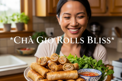 Crispy Delights: The Art and Flavor of Cha Gio Rolls