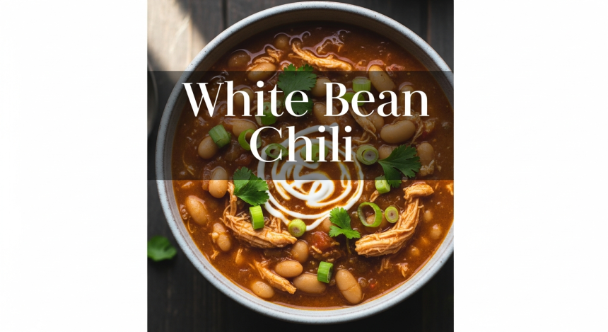 Wholesome White Bean Chili: A Hearty Twist on Classic Comfort