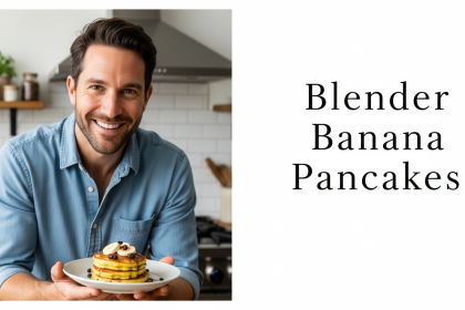 Fluffy Blender Banana Pancakes: 3 Ingredients, Pure Bliss