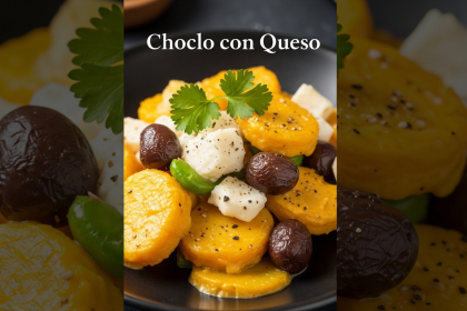 Choclo con Queso: A Taste of Andean Corn and Cheese Delight