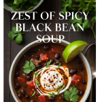 Fiery Comfort: Exploring the Zest of Spicy Black Bean Soup