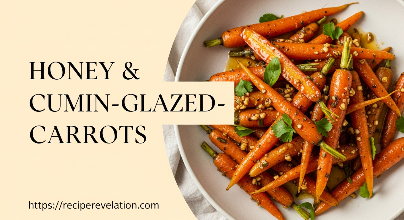 Sweet Heat: The Magic of Honey & Cumin-Glazed Carrots