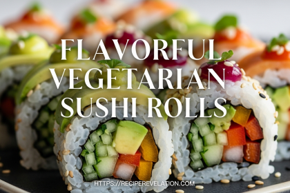 Millet Magic: Crafting Flavorful Vegetarian Sushi Rolls