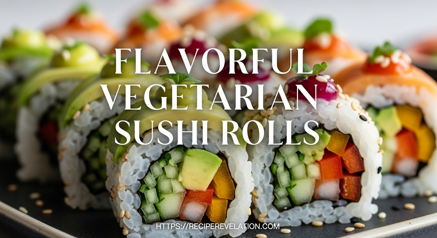 Millet Magic: Crafting Flavorful Vegetarian Sushi Rolls