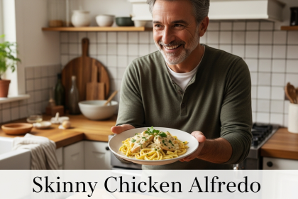 Skinny Chicken Alfredo: Creamy Comfort with Fewer Calories