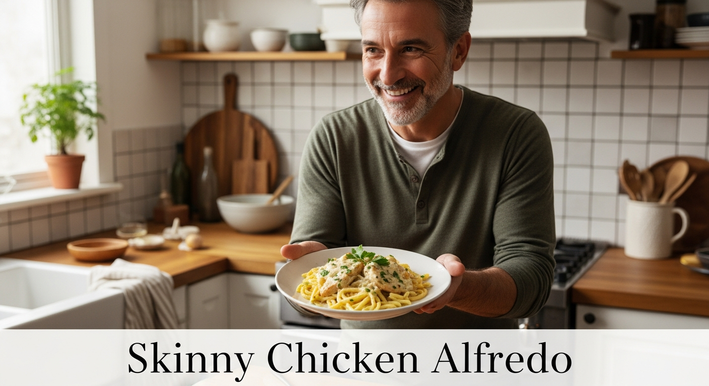 Skinny Chicken Alfredo: Creamy Comfort with Fewer Calories