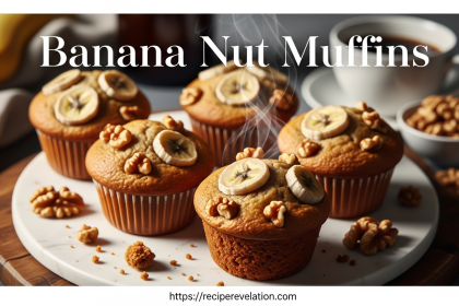 Banana Nut Muffins: A Perfect Blend of Sweet and Crunch