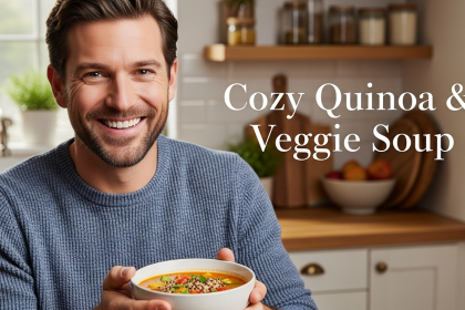 Wholesome Quinoa & Veggie Soup: Nutritious Comfort Bowl