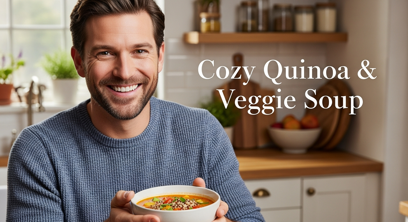 Wholesome Quinoa & Veggie Soup: Nutritious Comfort Bowl