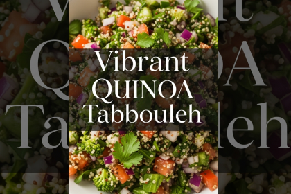 Brighten Your Salad Bowl: Quinoa Tabbouleh with Pomegranate